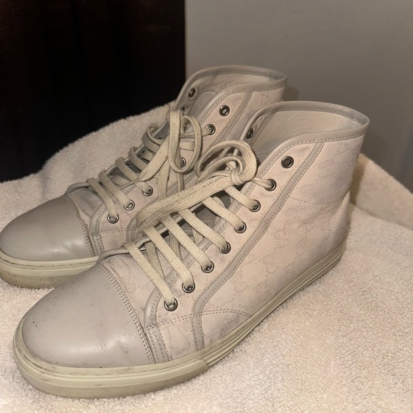 Gucci GG High top Logo Print used - Picture 5 of 5